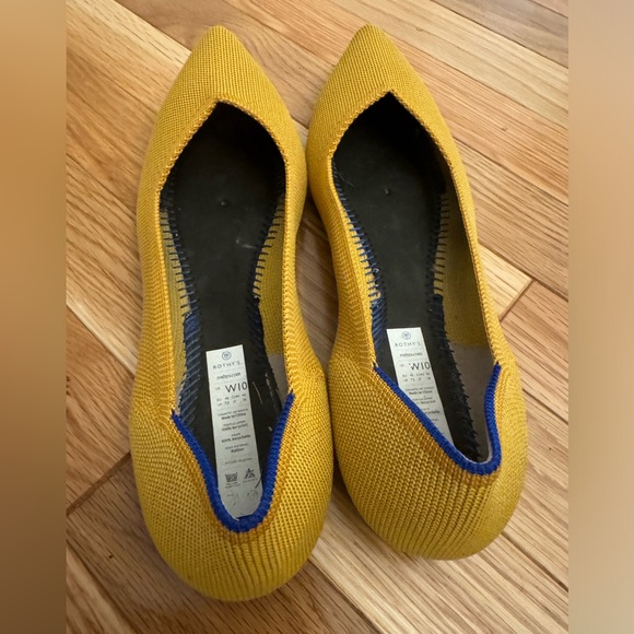 Rothy’s The Point marigold flat - Picture 4 of 5